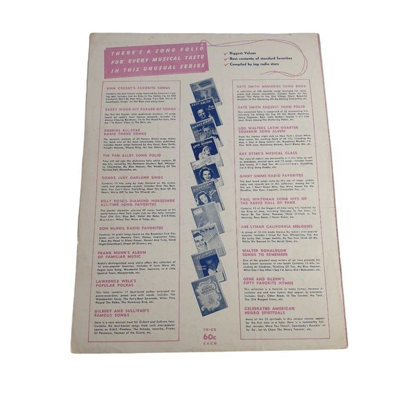 Guilty 1946 Vintage Sheet Music Piano Voice Easy Listening Frank Gallagher - Picture 4 of 4